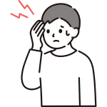 Man With Headache SVG Icon